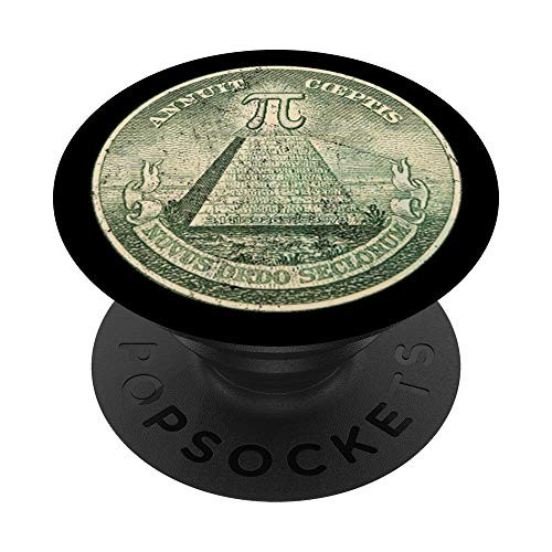 Illuminati Pi Math Geek Great Seal for Pi Day PopSockets Grip and Stand for Phones and Tablets