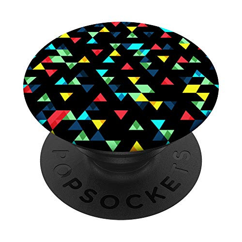 Modern Shapes and Triangles Geometric Phone Holder Accessory PopSockets Grip and Stand for Phones and Tablets