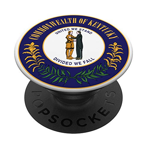 Seal Of The State Of Kentucky PopSockets PopGrip Swappable Grip for Phones and Tablets Seal Of The State Of Kentucky PopSockets PopGrip Swappable Grip for Phones and Tablets