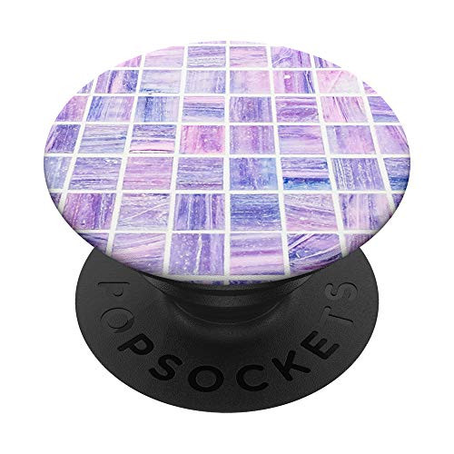 Lavender Light Purple Violet Lilac Tie Wall Trendy Aesthetic PopSockets PopGrip Swappable Grip for Phones and Tablets