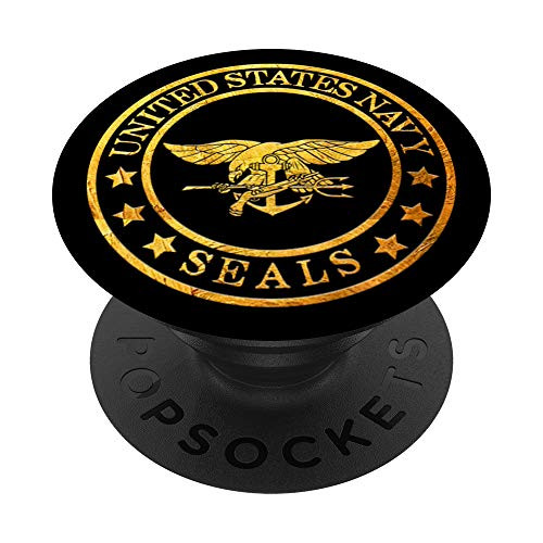 Vintage US Navy Seals PopSockets PopGrip Swappable Grip for Phones and Tablets