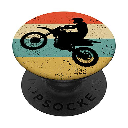 Motocross Vintage Dirt Bike Gift For Riders Retro Motorcycle PopSockets Grip and Stand for Phones and Tablets Motocross Vintage Dirt Bike Gift For Riders Retro Motorcycle PopSockets Grip and Stand for Phones and Tablets