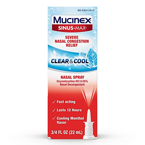 Mucinex Sinus-Max Full Force Nasal Decongestant Spray  0-75oz