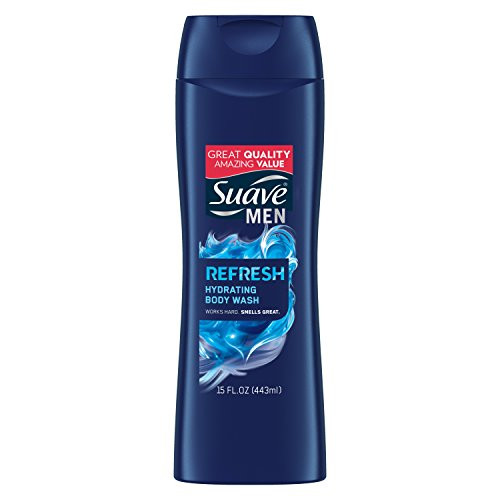 Suave Men Body Wash  Refresh  15 oz