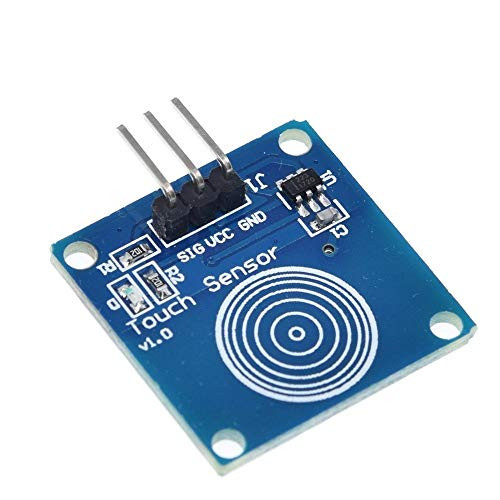Seazoon 10pcs TTP223B Digital Touch Sensor capacitive Touch Switch Module for Arduino Blue S103
