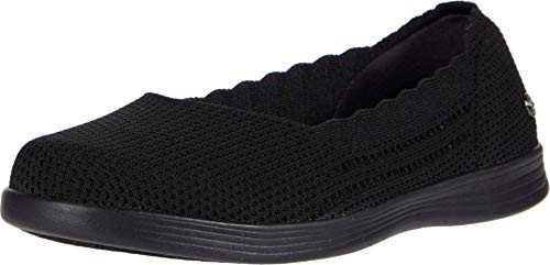 Skechers Womens ON-The-GO CAPRI-136214 Ballet Flat  Black  9 Medium US