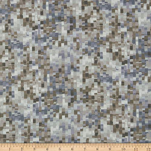 QT Quilt Fabrics Digital Ombre Squares Gray