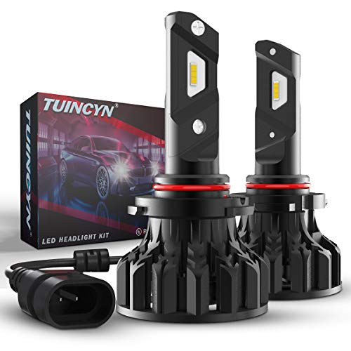 TUINCYN 9006 HB4 LED Headlight Bulbs  72W Extremely Bright All-in-one LED Headlight Conversion Kit 6500K Xenon White 12000 Lumens CREE Chip Fog Light