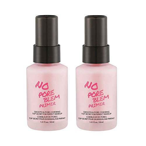 TOUCH IN SOL No Pore Blem Primer  1-01 fl-oz-30ml- 2 Pack - Face Makeup Primer  Big Pores Perfect Cover  Skin Flawless and Glowing  Instantly Smoothes