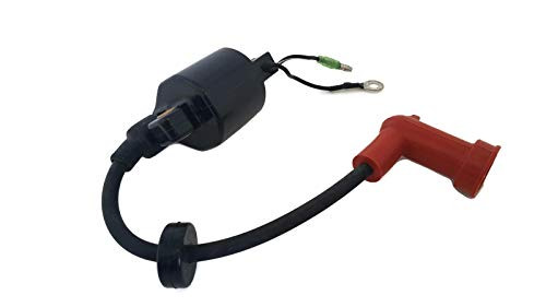 ITACO Boat Outboard Motor IGN Ignition Coil Assy 6H3-85570-10 6H3-85570-00 for Yamaha Outboard Engine E P 50HP 60HP 70HP 2-Stroke Engine