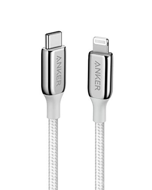 Anker USB C to Lightning Cable -3 ft- Powerline-III MFi Certified Lightning Cable for iPhone 11-11 Pro - 11 Pro Max-X-XS-XR-XS Max - 8-8 Plus-AirPods