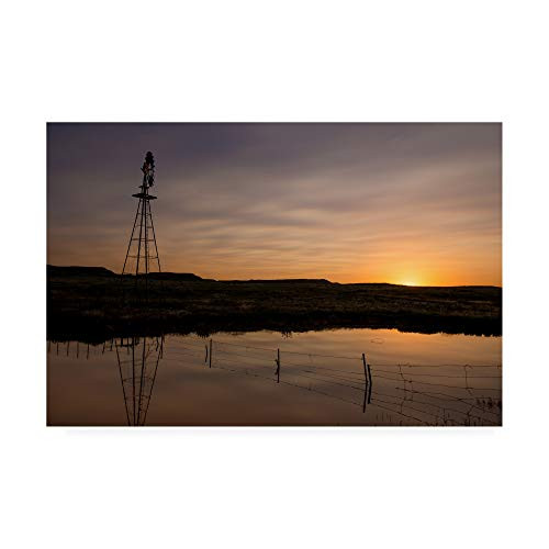 Trademark Fine Art Windmill 7 by Dan Ballard  12x19