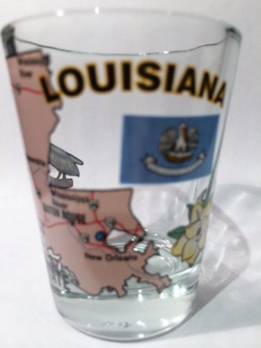 Louisiana The Pelican State All-American Collection Shot Glass