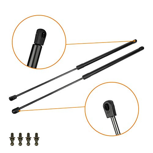 BRTEC Rear Window Glass Lift Supports Shock Struts for Jeep Wrangler TJ 1997-2006 Rear Window Struts