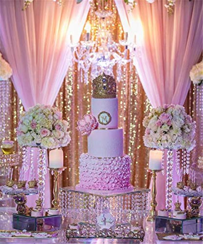 Tulle Drapes for Backdrop 2 Pieces Satin Backdrop Curtain Pink Tulle Backdrop for Wedding 5ftx7ft Sheer Backdrop Panels