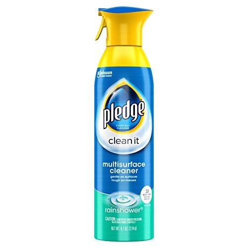 Pledge 72416 9-7-oz Rain shower scent Multi surPledge 72416 9-7-oz Rain shower scent Multi surface spray cleaner Pack of 3face spray cleaner Pack of 3