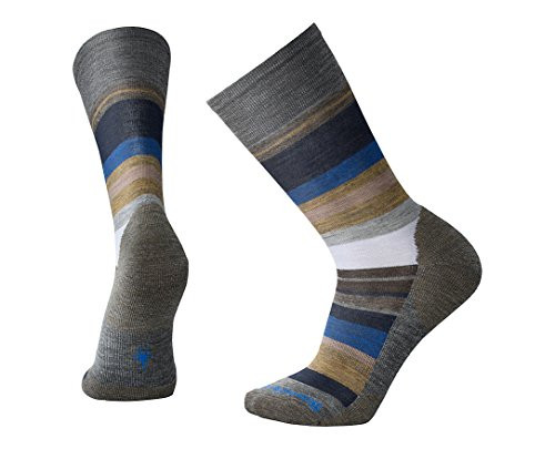 Smartwool Saturnsphere Medium Gray Heather-Light Gray Heather LG -Mens Shoe 9-11-5-