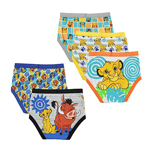 Disney Big Lion King 5 Pack Boys Brief  Lionmulti  6