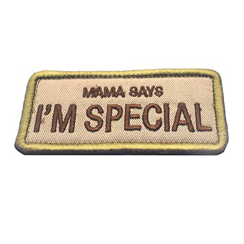 Mama Says Im Special Tactical Patch Military Embroidered Hook and Loop Patch for Men  Children and Pets