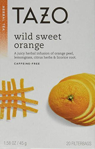 Tazo Tea Herbal Wild Sweet Orange Tea (Pack of 3)