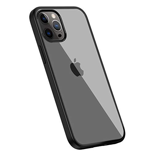 VATI Compatible with iPhone 12 Pro Max Case Cover  Clear PC Back with TPU Edge Protective Case for iPhone 12 Pro Max Cases for iPhone 12 Pro Max 6-7 I