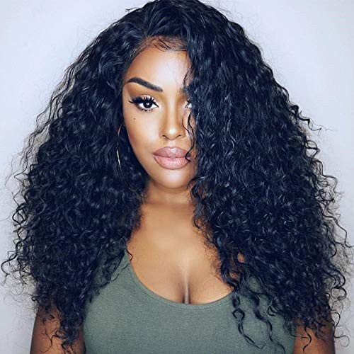 Candice Hair Synthetic Lace Front Wigs Long Loose Curly With Baby Hair And Natural Hairline Heat Resistant Fiber Swiss Lace Wigs Natural Black Wig Fo Candice Hair Synthetic Lace Front Wigs Long Loose Curly With Baby Hair And Natural Hairline Heat Resistant Fiber Swiss Lace Wigs Natural Black Wig Fo