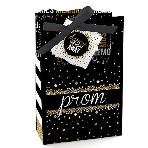Big Dot of Happiness Prom - Prom Night Party Favor Boxes - Set of 12 Big Dot of Happiness Prom - Prom Night Party Favor Boxes - Set of 12