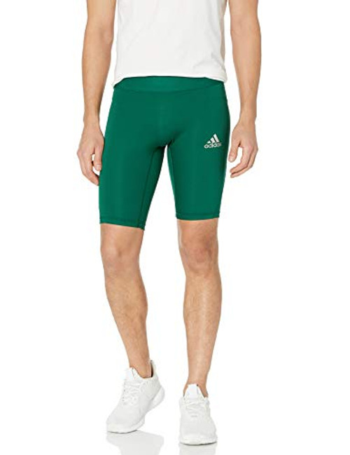 adidas Training Alphaskin Sport Short Tights  Dark Green  Large