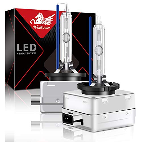 WinPower 35W D1S HID Xenon Headlight Replacement Bulbs 8000K  Pack of 2