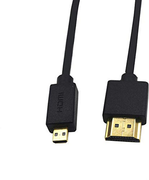 Duttek Micro HDMI to HDMI Cable  HDMI to Micro HDMI Cable  Extreme Slim Micro HDMI Male to HDMI Male Cable Support 1080P  4K  3D for GoPro Hero 8-7 Bl Duttek Micro HDMI to HDMI Cable  HDMI to Micro HDMI Cable  Extreme Slim Micro HDMI Male to HDMI Male Cable Support 1080P  4K  3D for GoPro Hero 8-7 Bl