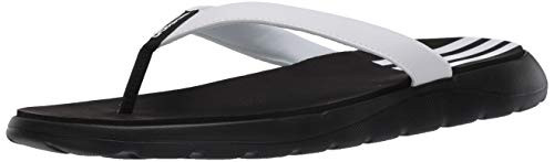 adidas Womens Comfort Flip Flop Slide Sandal  Black  11 M US