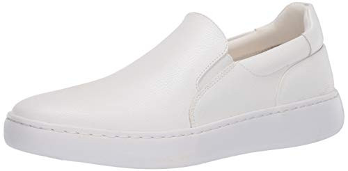 Calvin Klein Mens Slip ON Sneaker  White