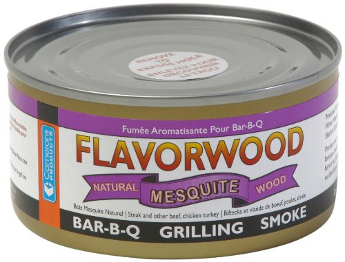 Camerons FWME Flavorwood Grilling Smoke Can, Mesquite, Black