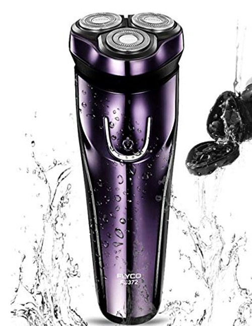 Electric Shaver for Men FLYCO Wet and Dry Electric Razor for Men with Pop-up Trimmer Mens Beard Trimmer Electric Rotary Shaver with IPX7 Waterproof Electric Shaver for Men FLYCO Wet and Dry Electric Razor for Men with Pop-up Trimmer Mens Beard Trimmer Electric Rotary Shaver with IPX7 Waterproof