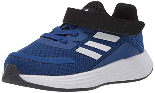 adidas unisex baby Duramo Sl Running Shoe  Royal Blue-White-Black  10 Toddler US