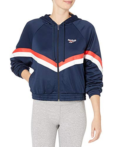 Reebok Womens Classic Team Fullzip Jacket  Collegiate Navy  X-Small