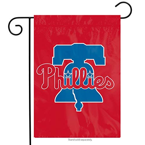 The Party Animal MLB Philadelphia Phillies MLB Garden Flag  Red  18 x 12-5