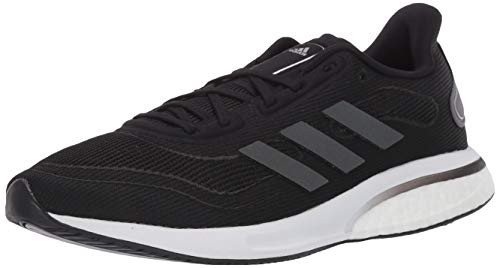 adidas mens Supernova Running Shoe  Black-Grey-Silver  8 US