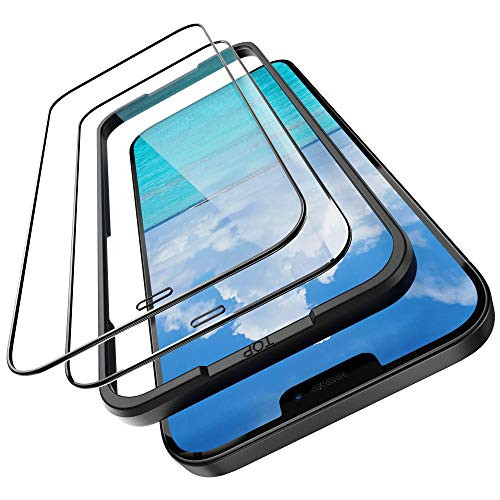 SURPHY 2 Pack Compatible with iPhone 12 Pro Screen Protector and iPhone 12 Screen Protector -6-1 inch 2020-  HD Clear Tempered Glass Film Designed for
