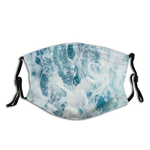 Waves?Reusable Face Mask Balaclava Washable Outdoor Nose Mouth Cover for Men and Women Waves?Reusable Face Mask Balaclava Washable Outdoor Nose Mouth Cover for Men and Women
