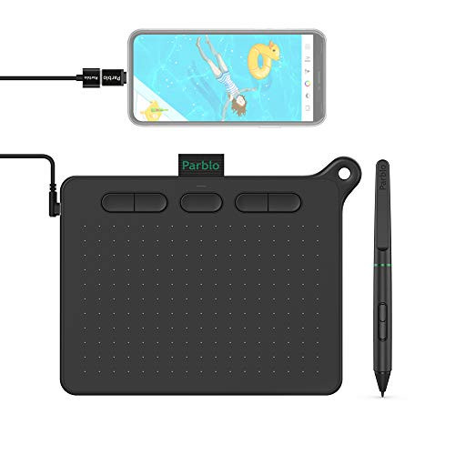 Drawing Tablet OSU Parblo Ninos S Digital Graphics Tablet 6 x 4 Inch with 8192 Pressure on Mac Win Android Device for Digital Drawing  Distance Educa