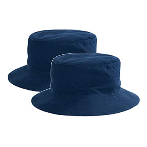 Marky G Apparel Crusher Bucket Cap -2 Pack-  Navy  OS