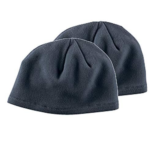 Marky G Apparel Fleece Beanie -2 Pack-  Grey  OS