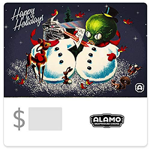 Alamo Drafthouse Cinema Movie Happy Holiday Gift Card- E-mail Delivery