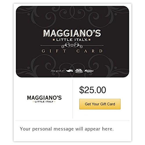 Maggianos Gift Cards - E-mail Delivery