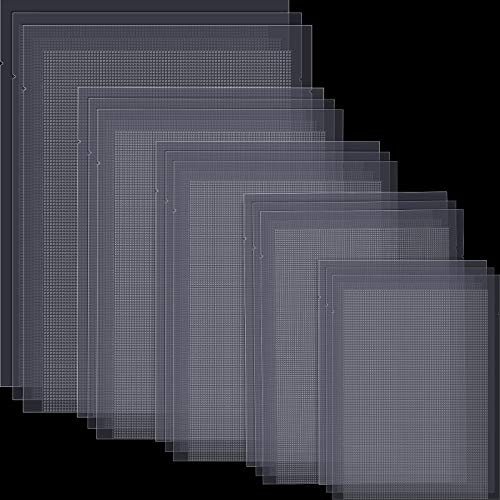 120 Pieces Vacuum Food Sealer Bags Thick Embossed Textures Bag  5 Size  28 x 40 cm  25 x 35 cm  25 x 35 cm  20 x 25 cm  15 x 20 cm for Sous Vide Cooki