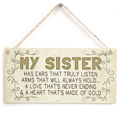 Meijiafei My Sister has Ears That Truly Listen arms That Will Always Hold
a Love Thats Never Ending and a Heart Thats Made of Gold - Beautiful Home A Meijiafei My Sister has Ears That Truly Listen arms That Will Always Hold
a Love Thats Never Ending and a Heart Thats Made of Gold - Beautiful Home A