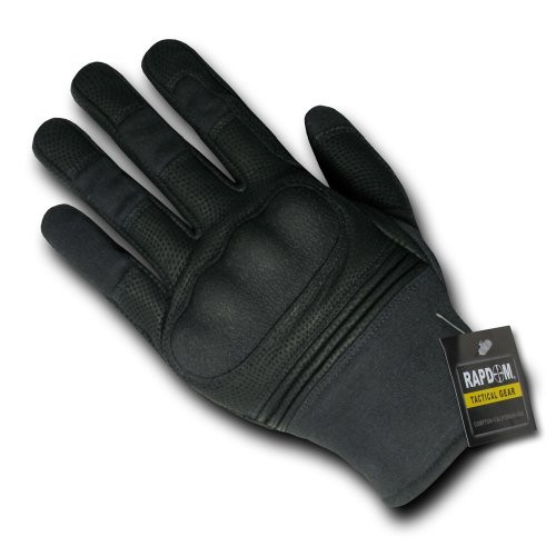 RAPDOM Tactical Hard Knuckle Slip-On Gloves  Black  XX-Large
