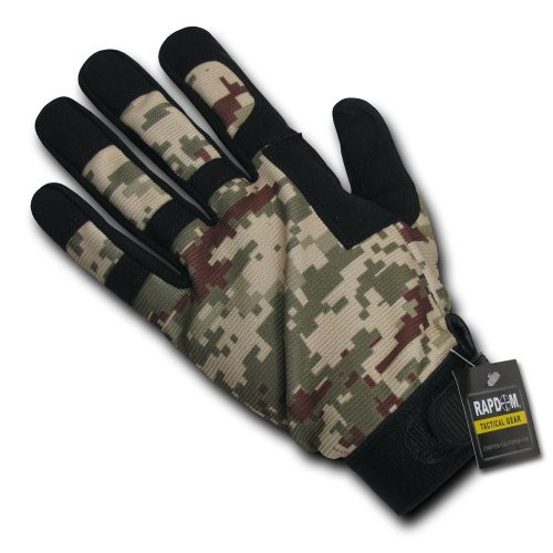 RAPDOM Tactical Digital Camo Gloves  Desert  X-Large
