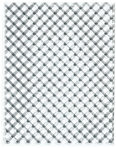 Echo Park Paper Company EPSTAMP128 Diagonal Plaid A2 Stamp Set